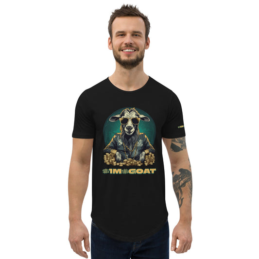 GOAT Curved Hem T-Shirt (Copy)