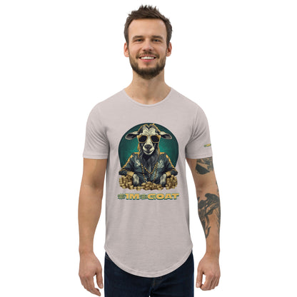 GOAT Curved Hem T-Shirt (Copy)