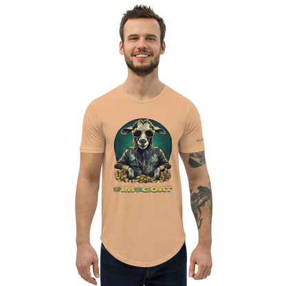 GOAT Curved Hem T-Shirt (Copy)