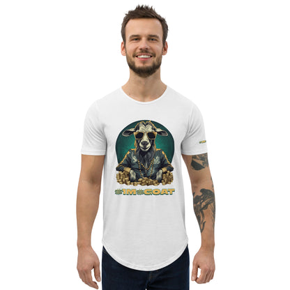 GOAT Curved Hem T-Shirt (Copy)
